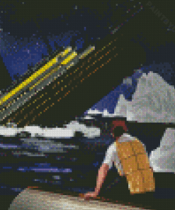 Sinking Ship Titanic Diamond Painting