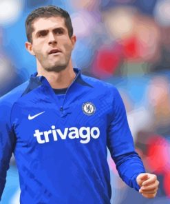 The American Christian Pulisic Chelsea Diamond Painting