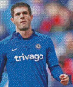 The American Christian Pulisic Chelsea Diamond Painting