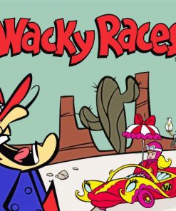 Wacky Races Poster Diamond Painting