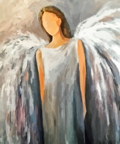 White Angel Diamond Painting