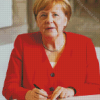 Angela Merkel Diamond Painting