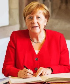 Angela Merkel Diamond Painting