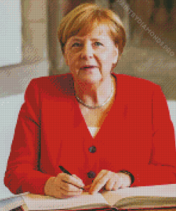 Angela Merkel Diamond Painting