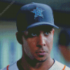 Astros Michael Brantley Face Diamond Painting