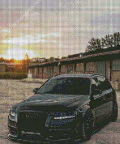 Audi A3 Black Sport Car Diamond Painting