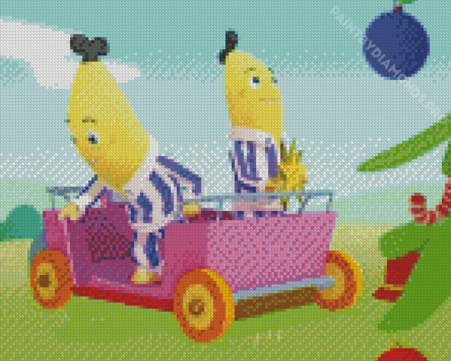 Bananas In Pajamas Adventures Diamond Painting