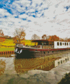 Canal Barge Cruise Diamond Painting