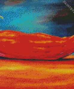 Chilli Pepper Art Diamond Painting