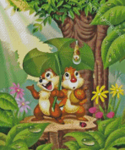 Chip N Dale Diamond Painting