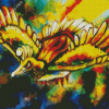 Colorful Ho Oh Art Diamond Painting