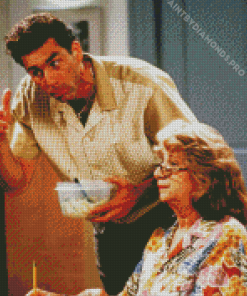 Cosmo Kramer Seinfeld Character Diamond Painting