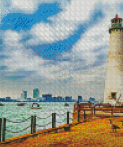 Detroit Lighthouse Diamond Painting