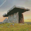 Dolmen Sunset Diamond Painting