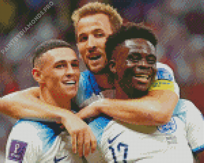 England Football Diamond Painting