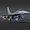 F 16 Fighting Falcon Art Diamond Painting