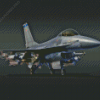 F 16 Fighting Falcon Art Diamond Painting