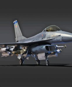 F 16 Fighting Falcon Art Diamond Painting