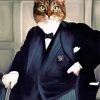 Gentleman Cat Diamond Painting