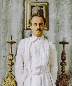 Gibran Khalil Gibran Wit White Suit By Diamond Painting