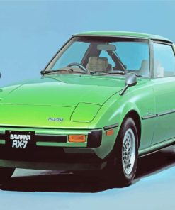 Green Classic Mazda Diamond Painting