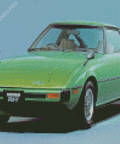 Green Classic Mazda Diamond Painting