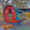 Gypsy Wagon Diamond Painting