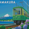 Kamakura Train Diamond Painting