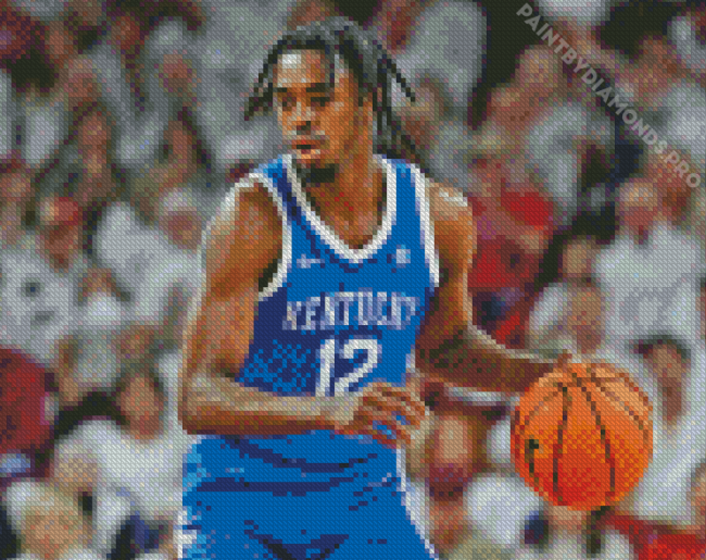 Kentucky Wildcats Men's Basketball Player Diamond Painting