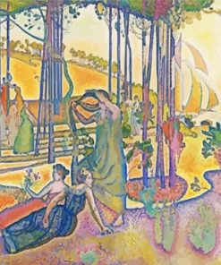 L Qir Du Soir By Henri Edmond Cross Diamond Painting