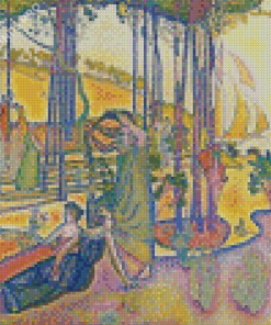 L Qir Du Soir By Henri Edmond Cross Diamond Painting