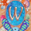 Letter W Diamond Painting