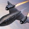 Lockheed SR 71 Blackbird Diamond Painting