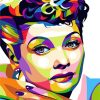 Lucille Ball Pop Art Diamond Painting