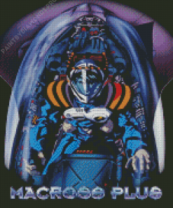 Macross Plus Poster Diamond Painting