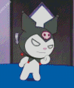 Mad Kuromi Hello Kitty Diamond Painting