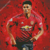 Marcus Rashford Art Diamond Painting