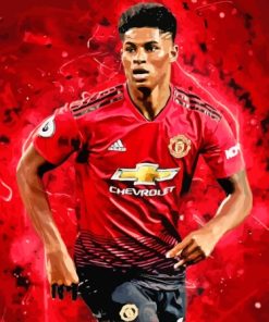 Marcus Rashford Art Diamond Painting