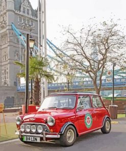 Mini Car London Diamond Painting