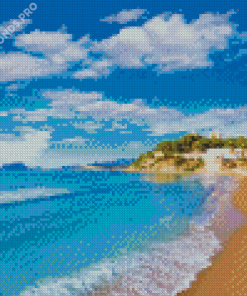 Moraira Beach Diamond Painting