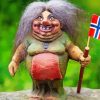 Norwegian Troll Diamond Painting