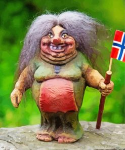 Norwegian Troll Diamond Painting