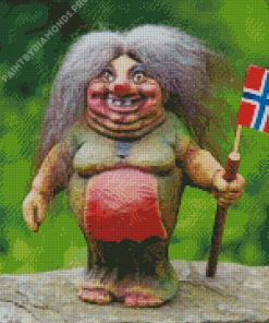 Norwegian Troll Diamond Painting