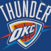 Okc Thunder Logo Diamond Painting