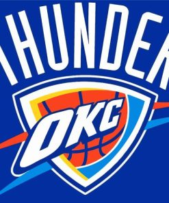 Okc Thunder Logo Diamond Painting