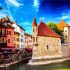 Old Annecy France Diamond Painting