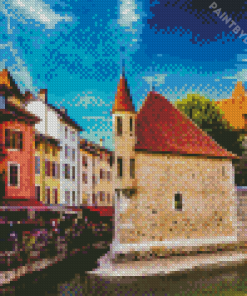 Old Annecy France Diamond Painting