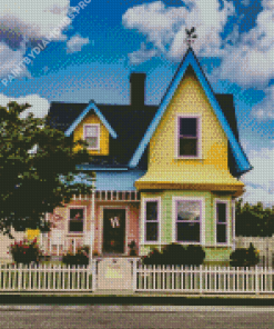 Pixar Up House Movie With Diamond Painting