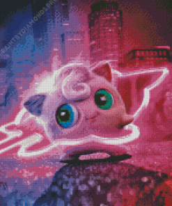 Pokemon Species Jigglypuff Diamond Painting