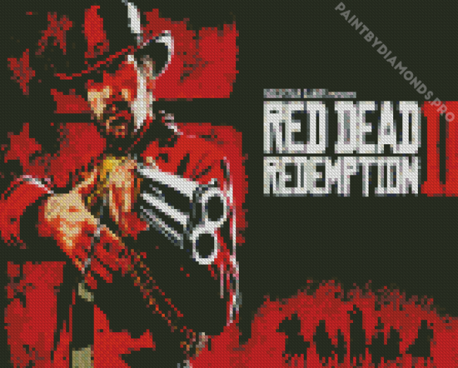 Red Dead Redemption 2 Diamond Painting